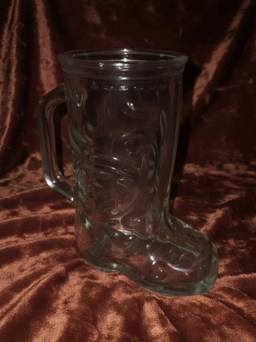 Clear Glass Boot-Shaped Beer Mug - Home Accents